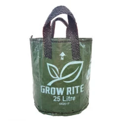 XHD Woven Plastic Plant Bag With 2 Handles, 25L