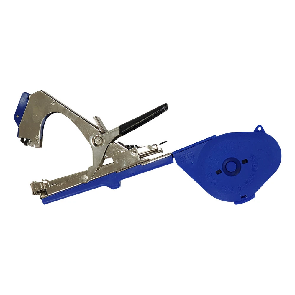 TB-SI Hinged (Blue) Soft-Close Tapebinder Gun, Scrap-Free 1 TB-SI Hinged (Blue) Soft-Close Tapebinder Gun, Scrap-Free