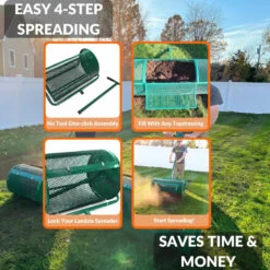 Topdress, Compost & Peat Moss Spreader -Garden & Outdoors Landzie 24 inch Spreader feature 06 800x800 2 07032.1681882060