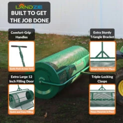 Topdress, Compost & Peat Moss Spreader -Garden & Outdoors Landzie 44 Inch Spreader Feature 05 700x700 1 66227.1681882060