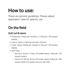 Superfly Organic Fertiliser 10 Superfly Organic Fertiliser -Garden & Outdoors Superfly Fine Granular How to Use Turf 66337.1681263754