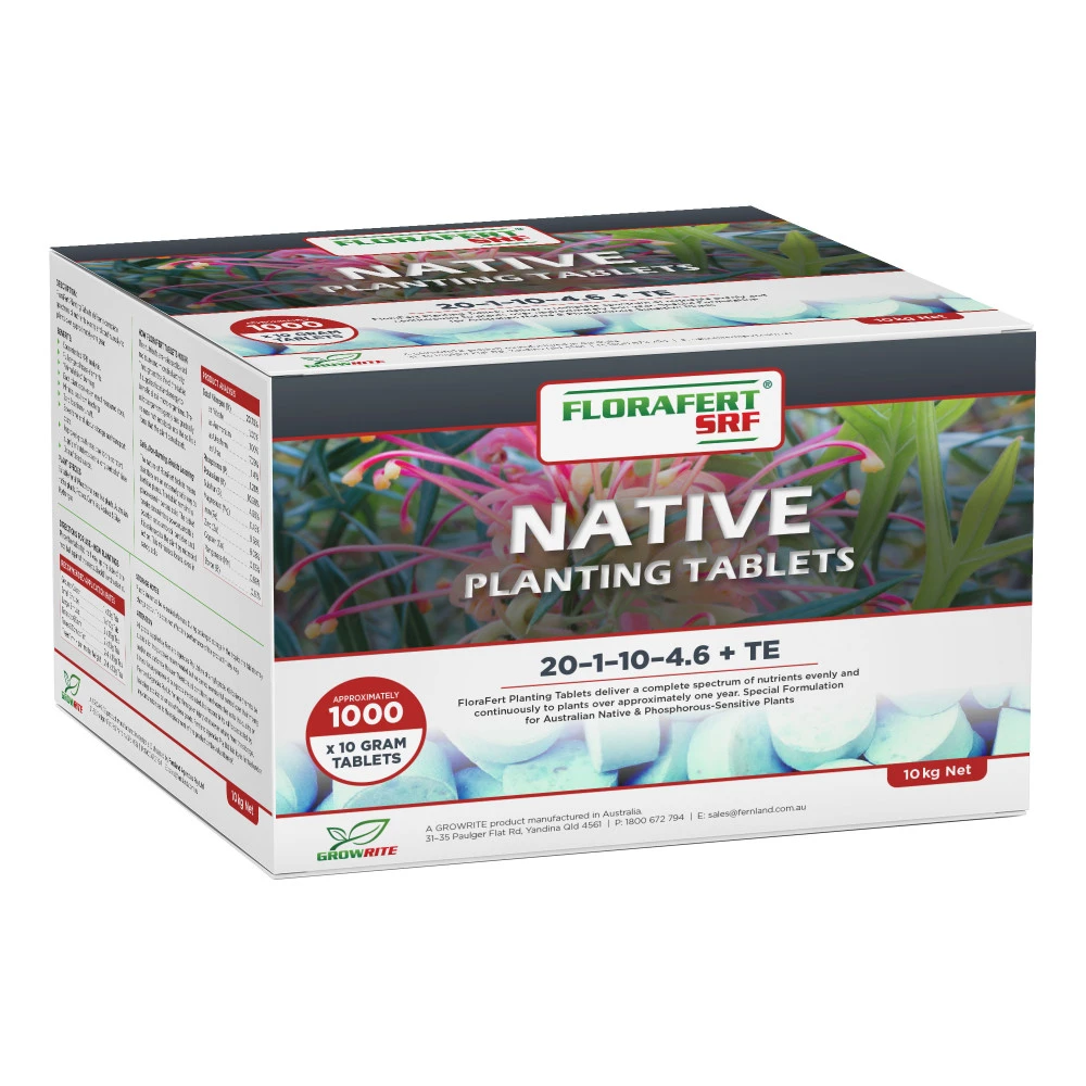 10g Fertiliser Planting Tablets | Suitable For Native Plants 1 10g Fertiliser Planting Tablets | Suitable For Native Plants