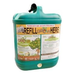 GROW Organic Liquid Plant Nutrients -Garden & Outdoors grow organic liquid fertiliser 20l refill drum 42362.1673331002