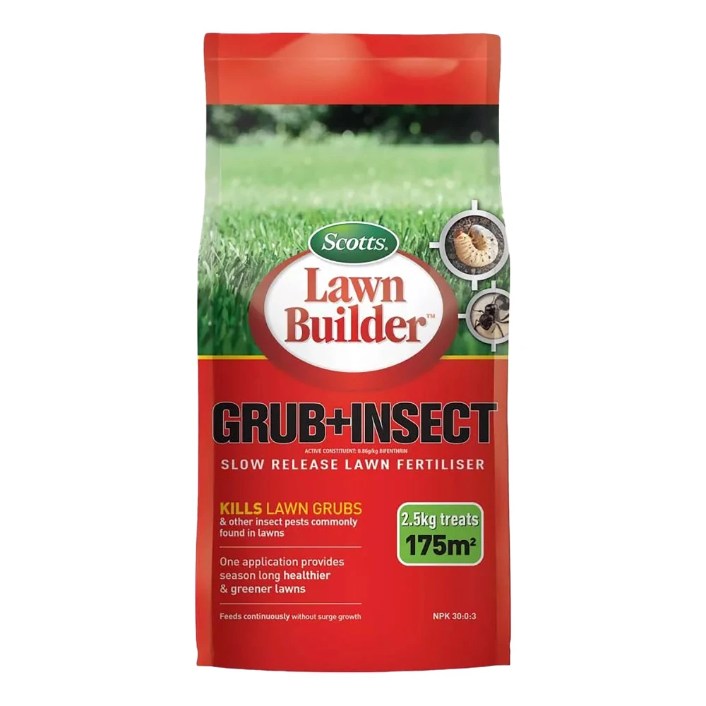 Lawn Builder Grub + Insect Slow Release Lawn Fertiliser 1 Lawn Builder Grub + Insect Slow Release Lawn Fertiliser